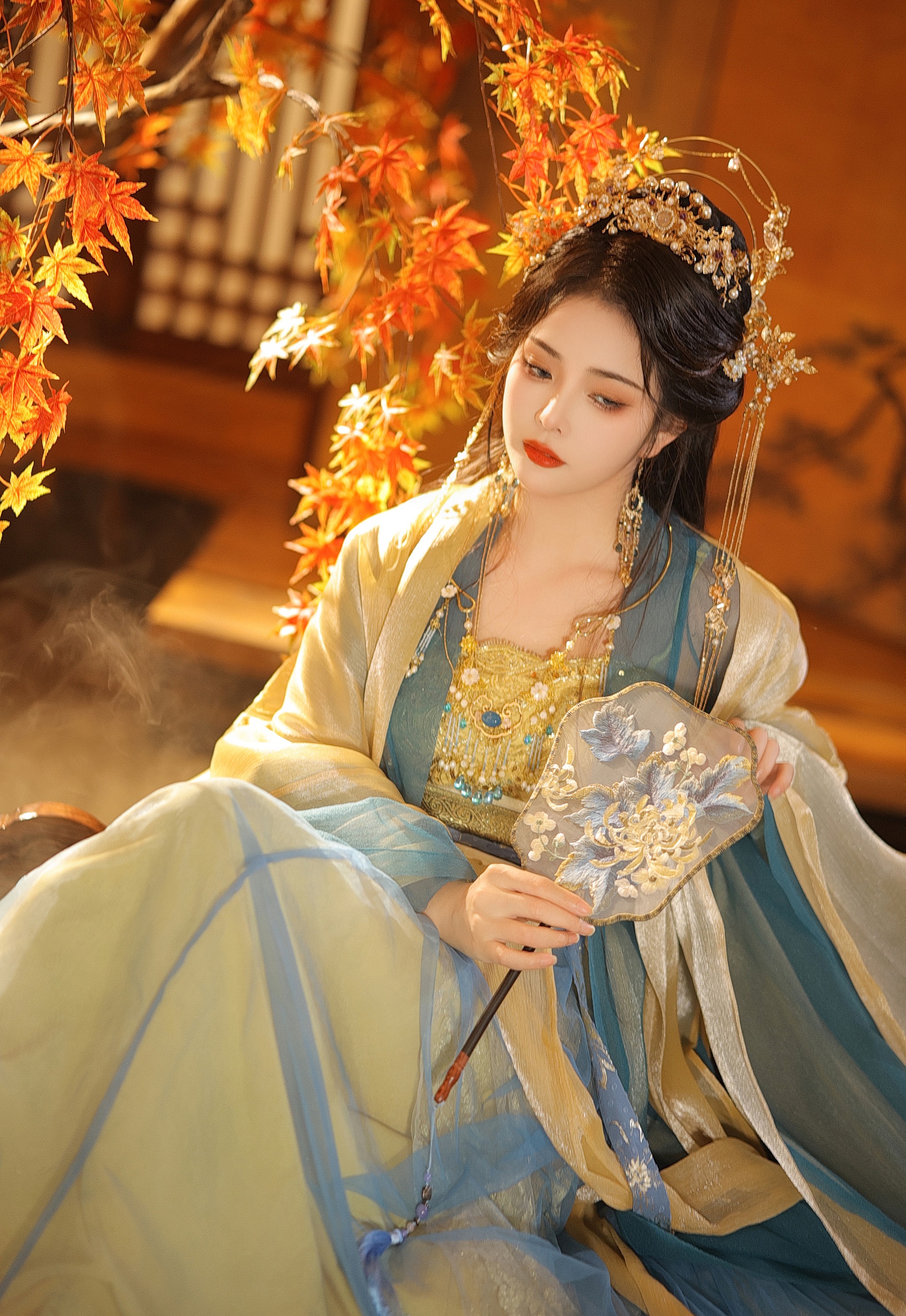 图片[1]-苏嫣嫣阿姨 – NO.006 白茶清欢 [12P]-XikXak